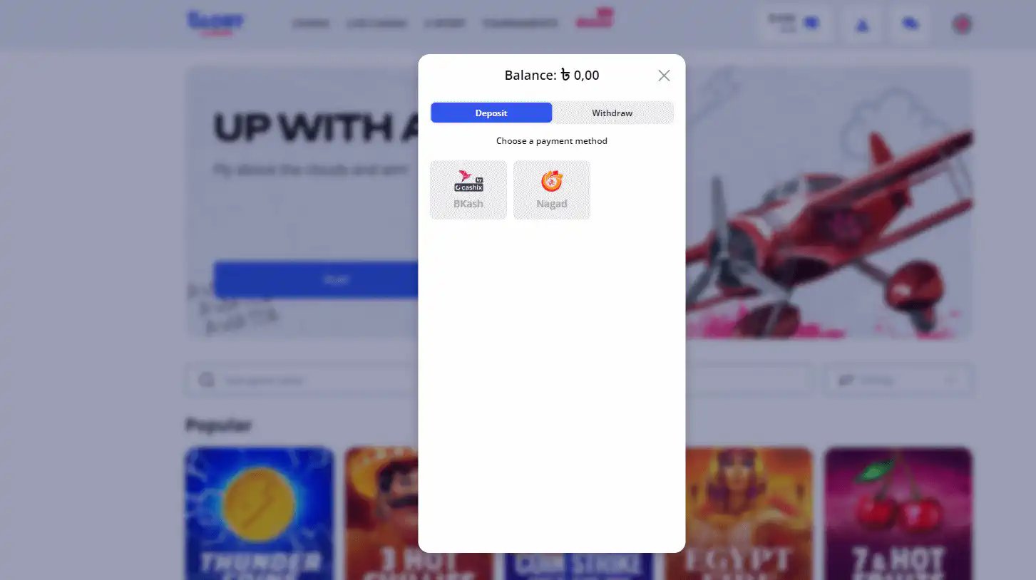Glory cash casino Bangladesh